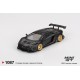 1/64 LB WORKS LAMBORGHINI AVENTADOR LIMITED EDITION MATTE BLACK (LHD)