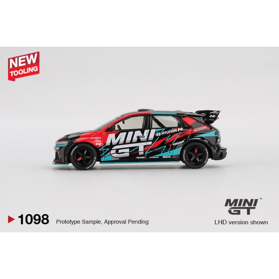1/64 HYUNDAI IONIQ 5N MINI GT RS-01T 2025 TOKYO AUTO SALON (LHD) NEW TOOLING