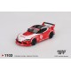 1/64 LB WORKS TOYOTA GR SUPRA RED/WHITE (LHD) BLISTER PACKAGING