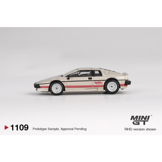 1/64 LOTUS ESPRIT TURBO METALLIC SILVER (LHD)