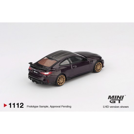 1/64 BMW M4 M-PERFORMANCE (G82) DAYTONA VIOLET (LHD) BLISTER PACKAGING