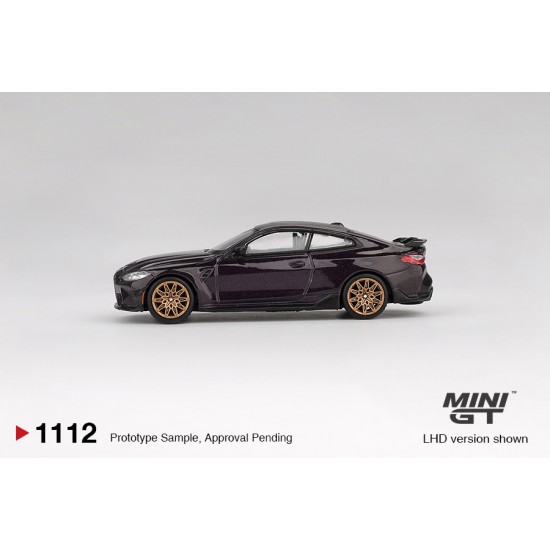 1/64 BMW M4 M-PERFORMANCE (G82) DAYTONA VIOLET (LHD) BLISTER PACKAGING