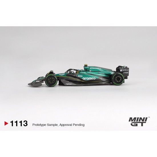 1/64 ASTON MARTIN AMR24 NO.14 FERNANDO ALONSO 2024 F1 2024 CANADIAN GP