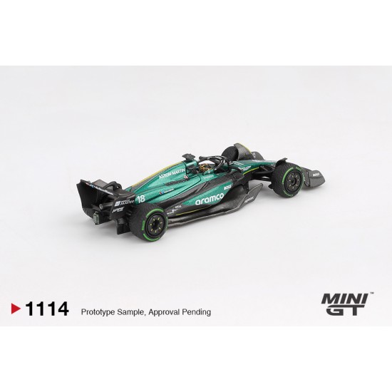 1/64 ASTON MARTIN AMR24 NO.18 LANCE STROLL 2024 F1 2024 CANADIAN GP BLISTER PACKAGING