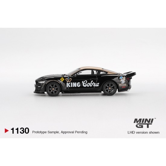 1/64 SHELBY GT500 DRAGON SNAKE CONCEPT BLACK/GOLD (LHD)