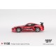 1/64 TOYOTA SUPRE (A80) TOP SECRET GT-300 TOP SECRET RED CHROME (LHD) (BLISTER PACKAGING)