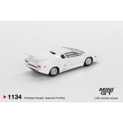 1/64 LAMBORGHINI COUNTACH 25TH ANNIVERSARY WHITE (LHD)