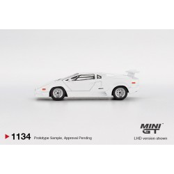 1/64 LAMBORGHINI COUNTACH 25TH ANNIVERSARY WHITE (LHD) MGT01134-L
