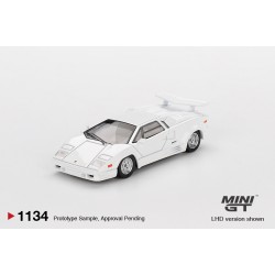 1/64 LAMBORGHINI COUNTACH 25TH ANNIVERSARY WHITE (LHD)