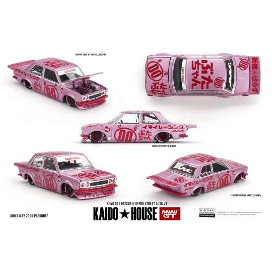 MGTKHMG161 - 1/64 DATSUN 510 PRO STREET BUTA V1 MGTKHMG161 - 1/64 DATSUN 510 PRO STREET BUTA V1