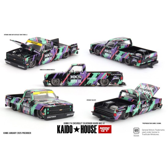 1/64 CHEVROLET SILVERADO KAIDO HKS V1