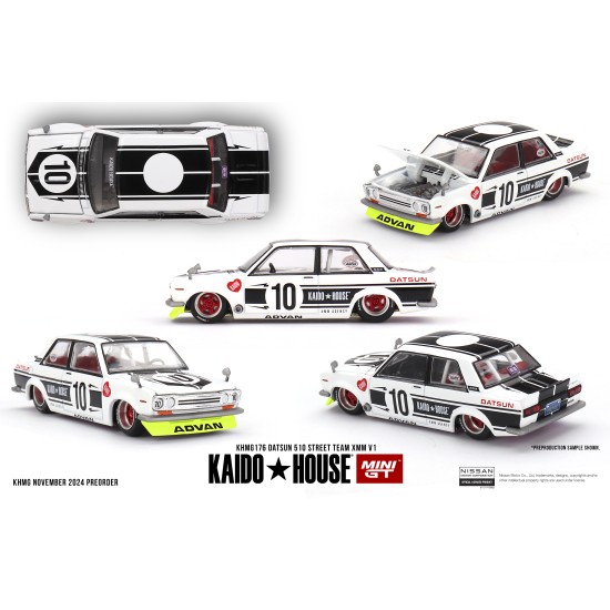 1/64 DATSUN 510 STREET TEAM XMM V1