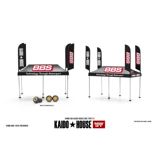 1/64 KAIDO HOUSE BBS TENT V1 1/64 KAIDO HOUSE BBS TENT V1
