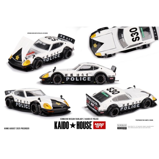 1/64 NISSAN FAIRLADY Z KAIDO GT POLICE 1/64 NISSAN FAIRLADY Z KAIDO GT POLICE