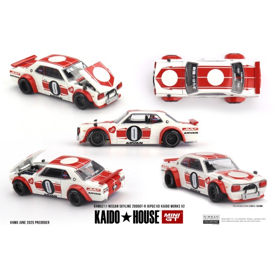 1/64 NISSAN SKYLINE 2000GT-R (KPGC10) KAIDO WORKS V2 1/64 NISSAN SKYLINE 2000GT-R (KPGC10) KAIDO WORKS V2