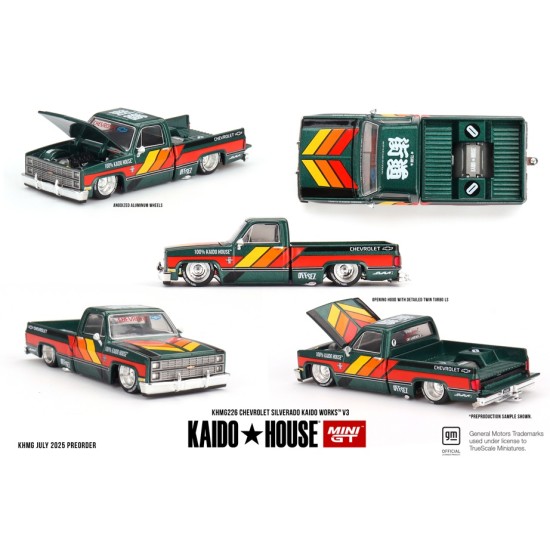 1/64 CHEVROLET SILVERADO KAIDO WORKS V3 1/64 CHEVROLET SILVERADO KAIDO WORKS V3