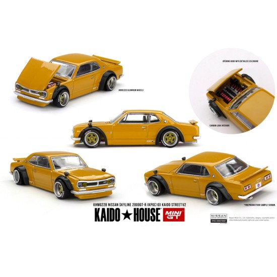 1/64 NISSAN SKYLINE 2000 GT-R (KPGC10) KAIDO STREET V2 1/64 NISSAN SKYLINE 2000 GT-R (KPGC10) KAIDO STREET V2
