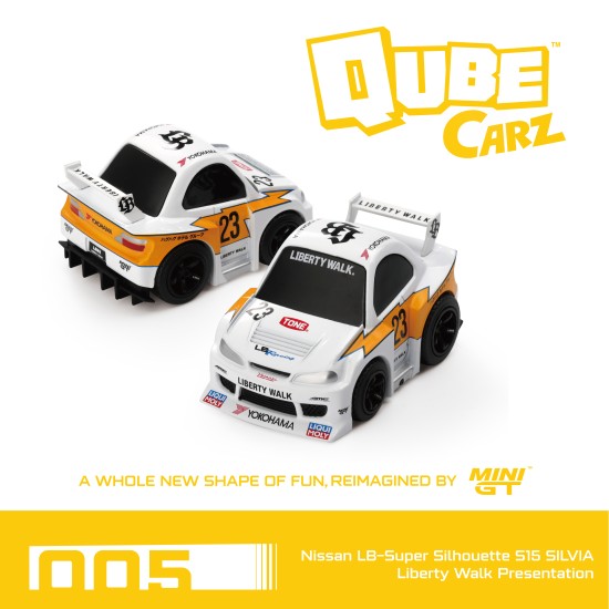 NISSAN LB-SUPER SILHOUETTE S15 SILVIA LIBERTY WALK PRESENTATION BLISTER PACKAGING