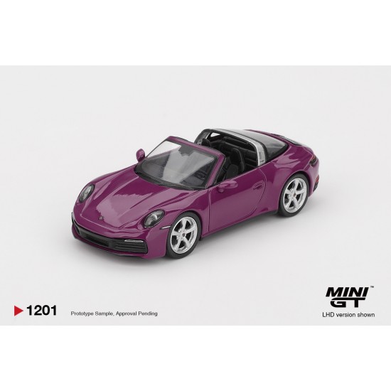 1/64 PORSCHE 911 (992.1) RUBYSTONE RED SET (LHD)