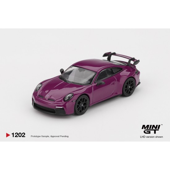 1/64 PORSCHE 911 (992.1) RUBYSTONE RED SET (LHD)