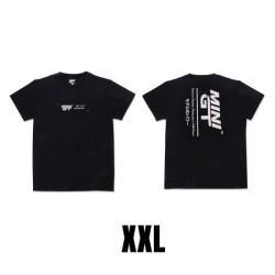 MINI GT T-SHIRT - DRIVEN BY PASSION BLACK - XX-LARGE MGTOM024-XXL