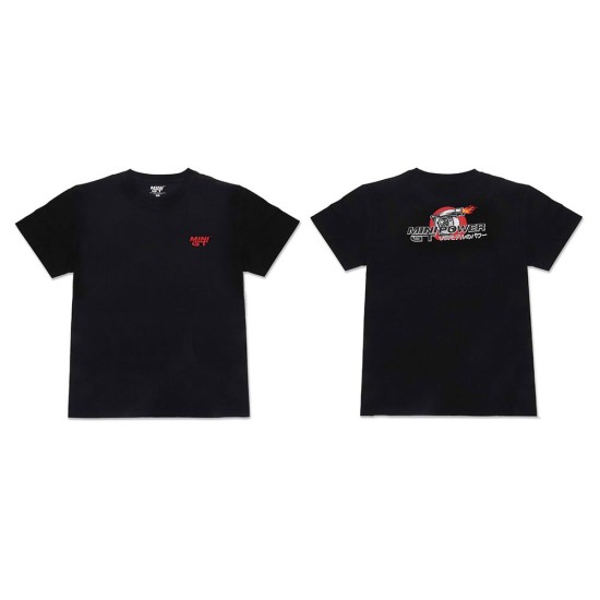 MINI GT T-SHIRT - TURBO POWER BLACK - XXL MGTOM026-XXL