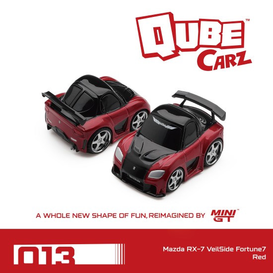 MINI GT QUBE CARZ SERIES 2 COMPLETE SET OF 6 STYLE CARS
