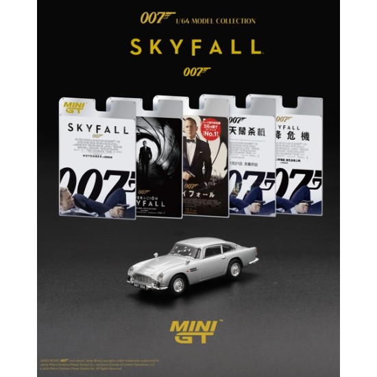 1/64 ASTON MARTIN DB5 SKYFALL (RHD) JAPANESE BLISTER PACKAGING