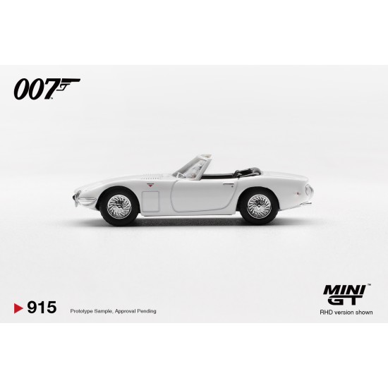1/64 TOYOTA 2000GT ROADSTER YOU ONLY LIVE TWICE (RHD) ENGLISH BLISTER PACKAGING