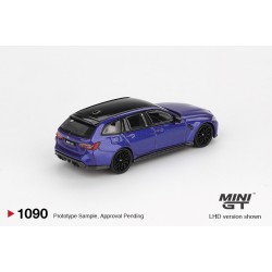 1/64 BMW M3 COMPETITION TOURING PORTIMAO BLUE METALLIC (LHD)