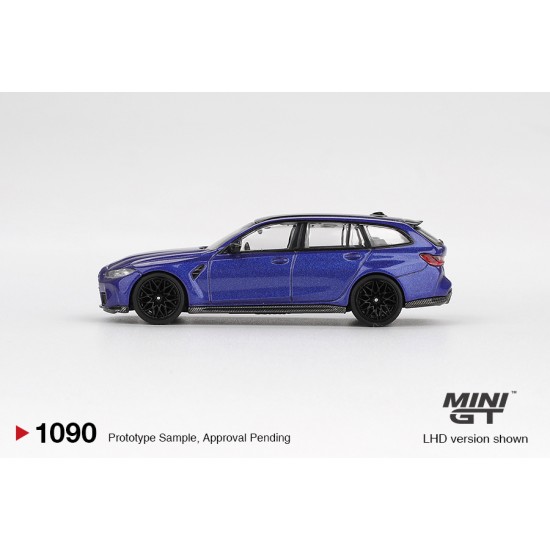 1/64 BMW M3 COMPETITION TOURING PORTIMAO BLUE METALLIC (LHD)