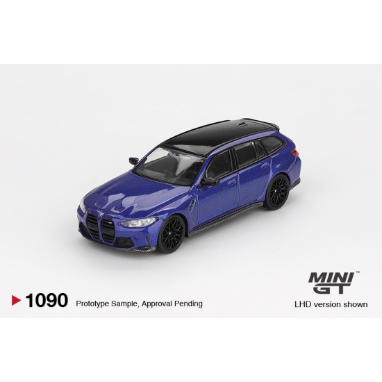 1/64 BMW M3 COMPETITION TOURING PORTIMAO BLUE METALLIC (RHD)