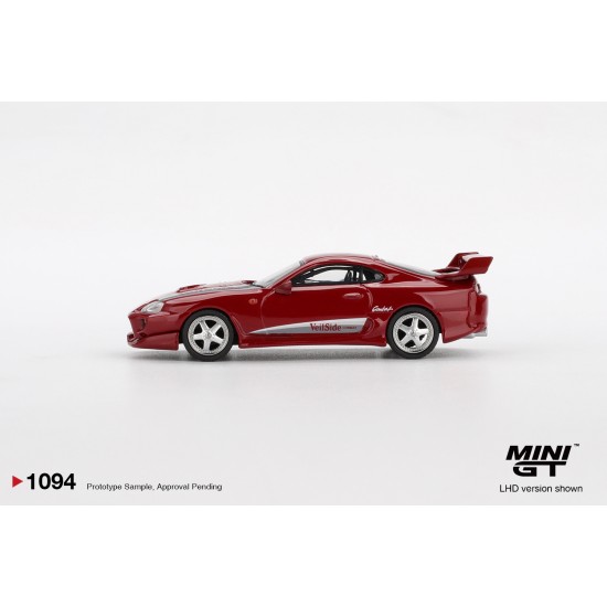 1/64 TOYOTA SUPRA VEILSIDE COMBAT V-I RED (LHD) BLISTER PACKAGING