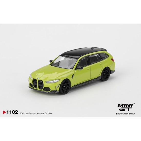 1/64 BMW M3 M PERFORMANCE TOURING SAO PAULO YELLOW (LHD) BLISTER PACKAGING