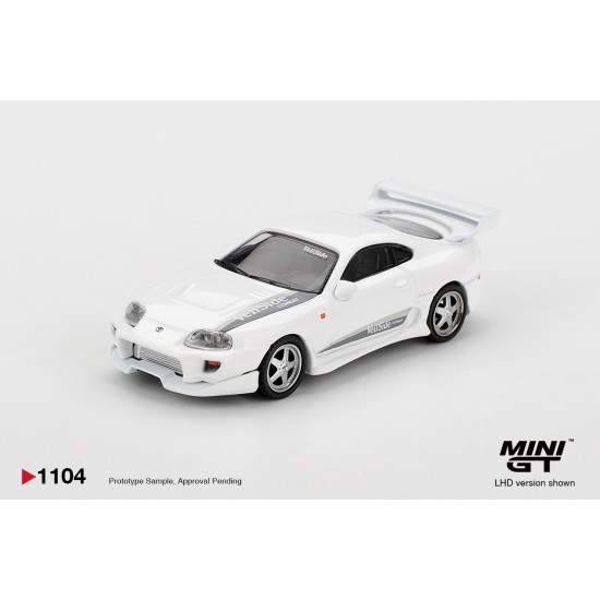 1/64 TOYOTA SUPRA VEILSIDE COMBAT V-I WHITE (LHD) BLISTER PACKAGING