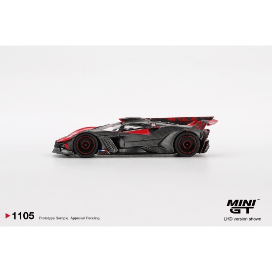 1/64 BUGATTI BOLIDE RED (LHD)