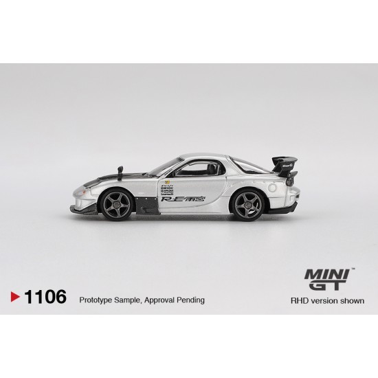 1/64 MAZDA RX-7 RE-AMEMIYA SILVER METALLIC (LHD)