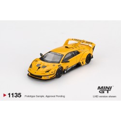 1/64 LB-SILHOUETTE WORKS MURCIELAGO GT EVO YELLOW (RHD)