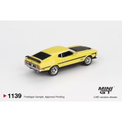 1/64 FORD MUSTANG MACH1 GRABBER YELLOW (LHD)