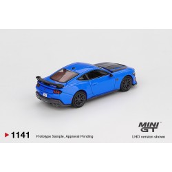 1/64 FORD MUSTANG DARK HORSE 2024 GRABBER BLUE (LHD)
