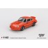 1/64 PORSCHE 911 CARRERA RS 2.7 TANGERINE WITH BLACK LIVERY (LHD) BLISTER PACKAGING