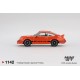 1/64 PORSCHE 911 CARRERA RS 2.7 TANGERINE WITH BLACK LIVERY (RHD)