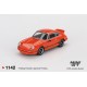 1/64 PORSCHE 911 CARRERA RS 2.7 TANGERINE WITH BLACK LIVERY (LHD)