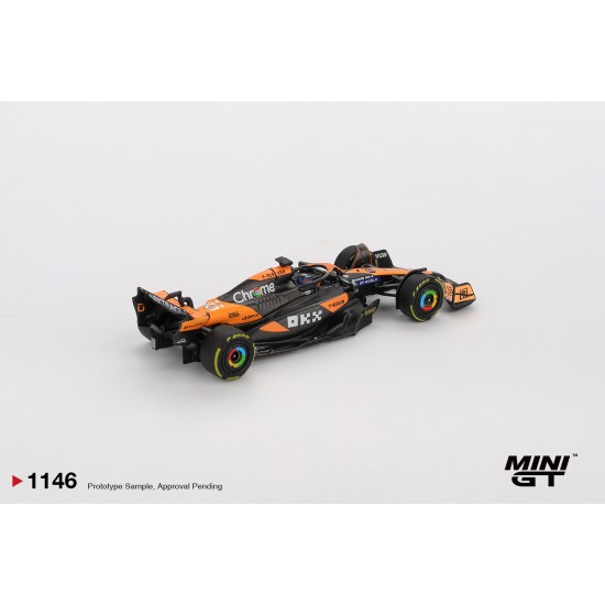 1/64 MCLAREN MCL38 NO.81 OSCAR PIASTRI 2024 F1 2024 HUNGARIAN GP WINNER BLISTER PACKAGING