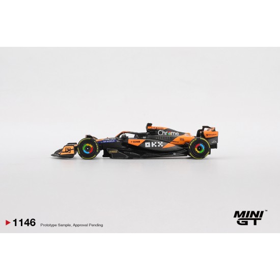 1/64 MCLAREN MCL38 NO.81 OSCAR PIASTRI 2024 F1 2024 HUNGARIAN GP WINNER BLISTER PACKAGING