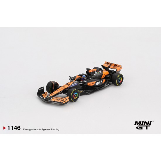 1/64 MCLAREN MCL38 NO.81 OSCAR PIASTRI 2024 F1 2024 HUNGARIAN GP WINNER BLISTER PACKAGING