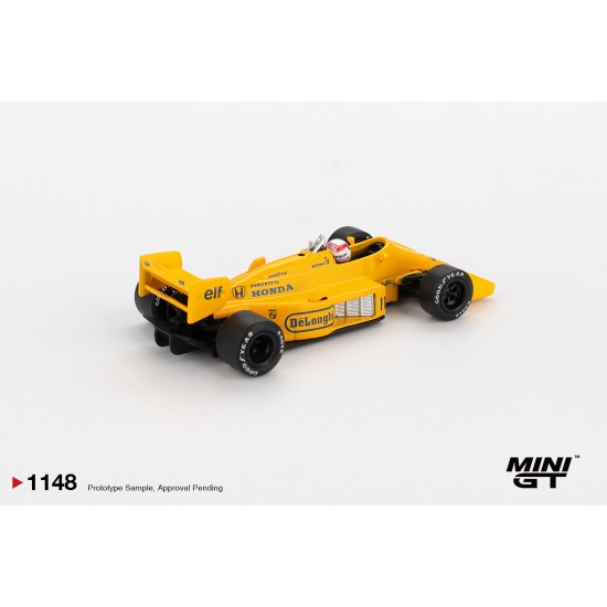 1/64 LOTUS 99T NO.11 SATORU NAKAJIMA 1987 MONACO GRAND PRIX BLISTER PACKAGING