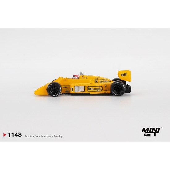 1/64 LOTUS 99T NO.11 SATORU NAKAJIMA 1987 MONACO GRAND PRIX BLISTER PACKAGING