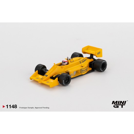 1/64 LOTUS 99T NO.11 SATORU NAKAJIMA 1987 MONACO GRAND PRIX BLISTER PACKAGING