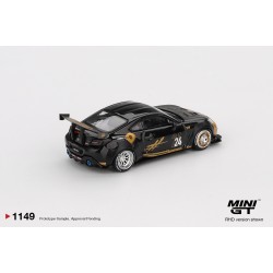 1/64 TOYOTA GR86 LB NATION BLACK/GOLD (RHD)